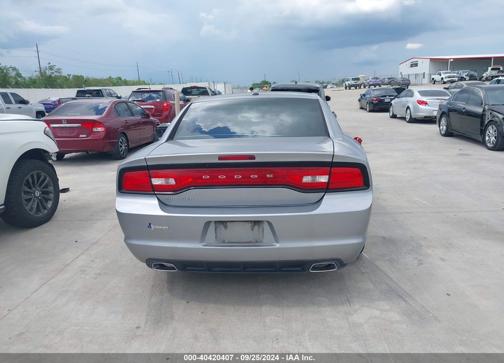 2014 DODGE CHARGER SE VIN: 2C3CDXBG4EH300975