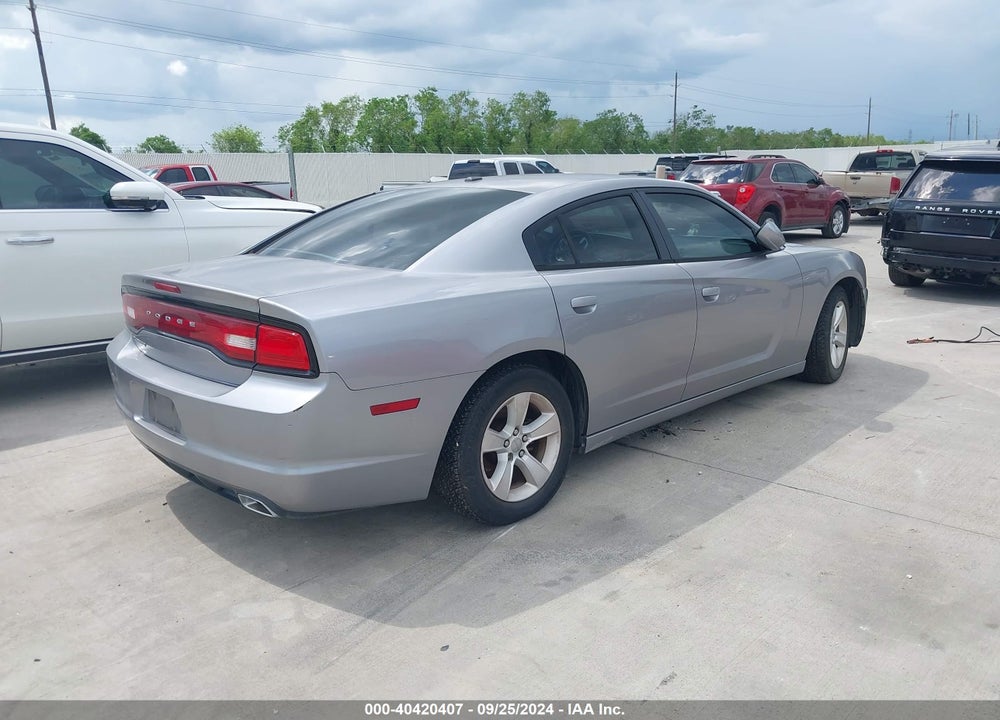 2014 DODGE CHARGER SE VIN: 2C3CDXBG4EH300975