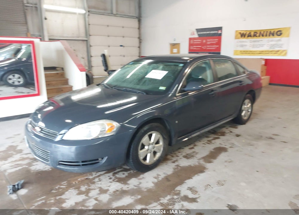2009 CHEVROLET IMPALA LT VIN: 2G1WT57N291301251