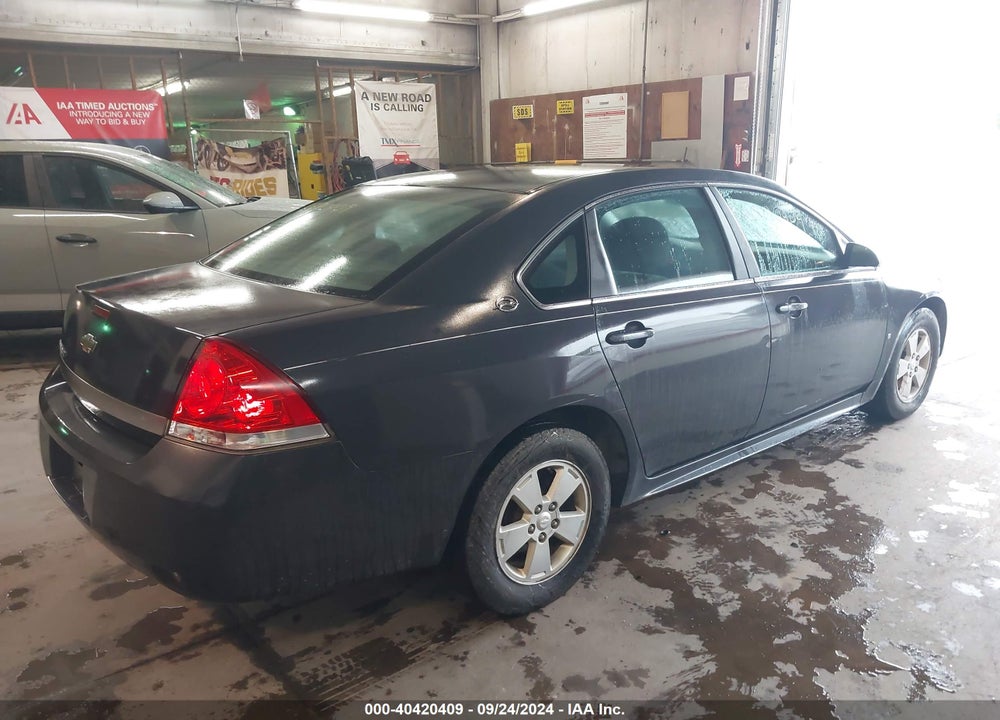 2009 CHEVROLET IMPALA LT VIN: 2G1WT57N291301251