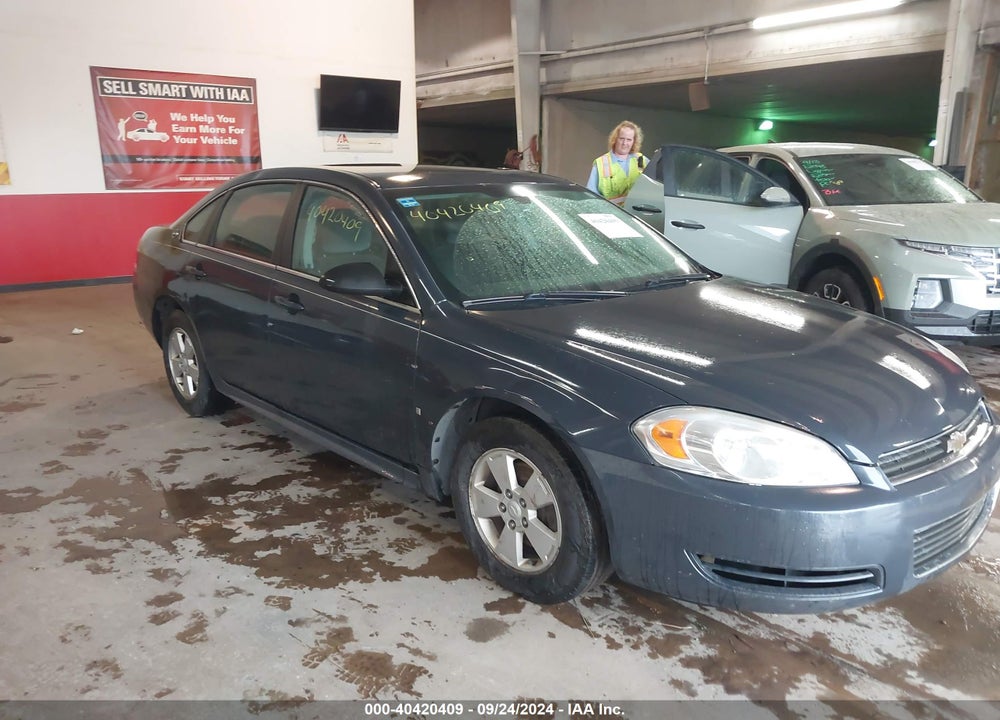 2009 CHEVROLET IMPALA LT VIN: 2G1WT57N291301251