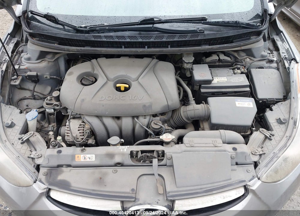 2012 HYUNDAI ELANTRA GLS (ULSAN PLANT) VIN: KMHDH4AE0CU453250