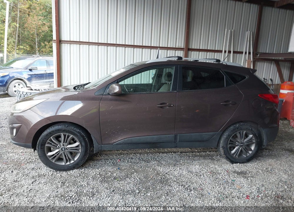 2014 HYUNDAI TUCSON SE VIN: KM8JU3AGXEU931798