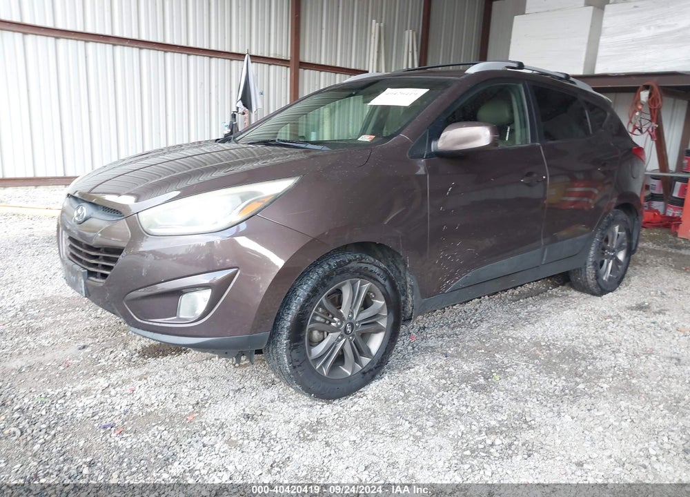 2014 HYUNDAI TUCSON SE VIN: KM8JU3AGXEU931798