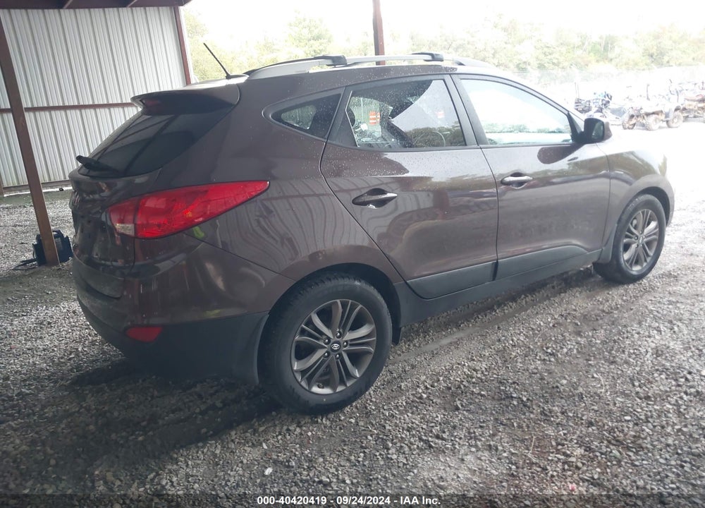 2014 HYUNDAI TUCSON SE VIN: KM8JU3AGXEU931798