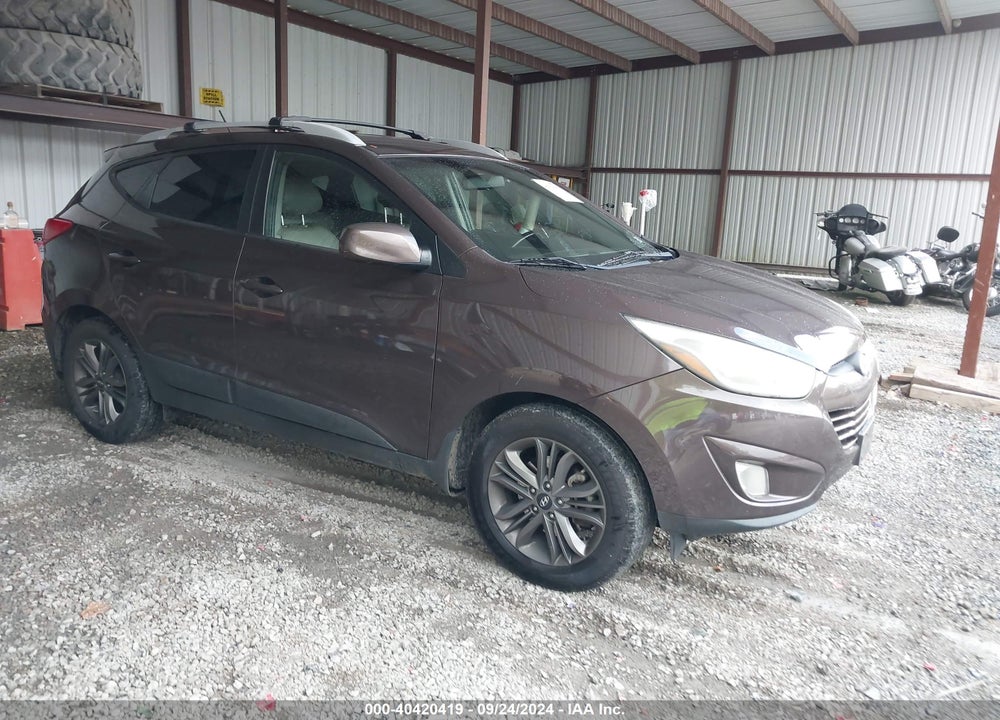 2014 HYUNDAI TUCSON SE VIN: KM8JU3AGXEU931798
