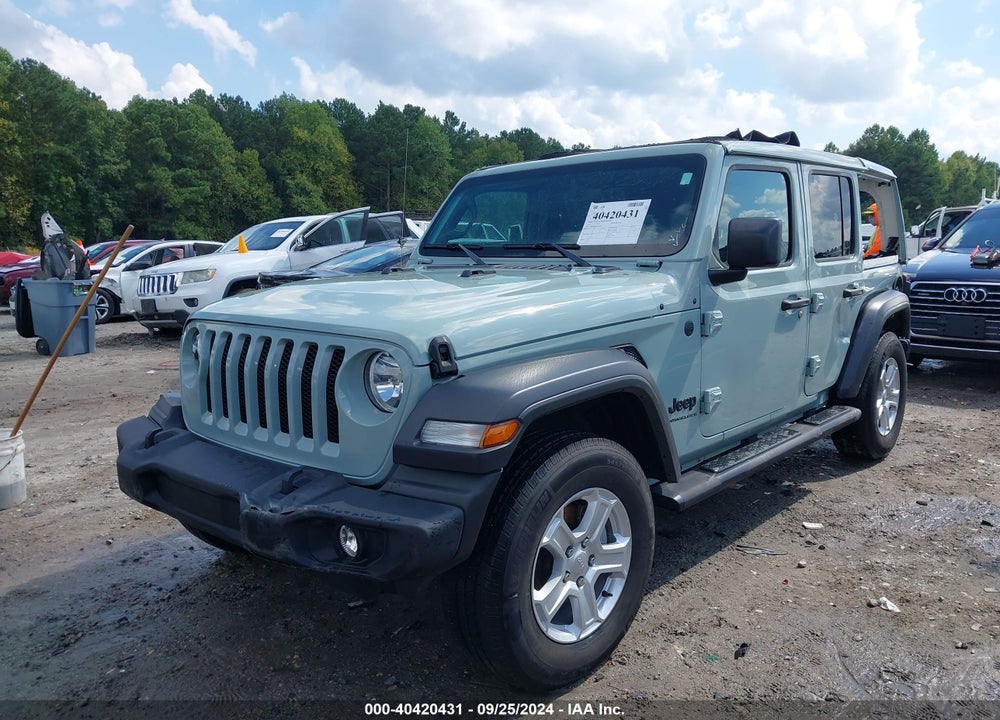 2023 JEEP WRANGLER 4-DOOR SPORT S 4X4 VIN: 1C4HJXDG3PW588435