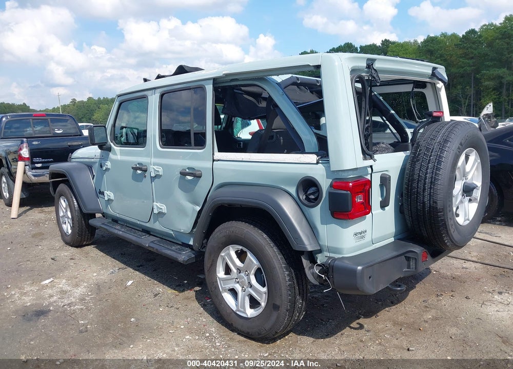 2023 JEEP WRANGLER 4-DOOR SPORT S 4X4 VIN: 1C4HJXDG3PW588435