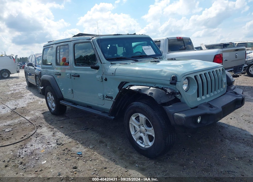 2023 JEEP WRANGLER 4-DOOR SPORT S 4X4 VIN: 1C4HJXDG3PW588435