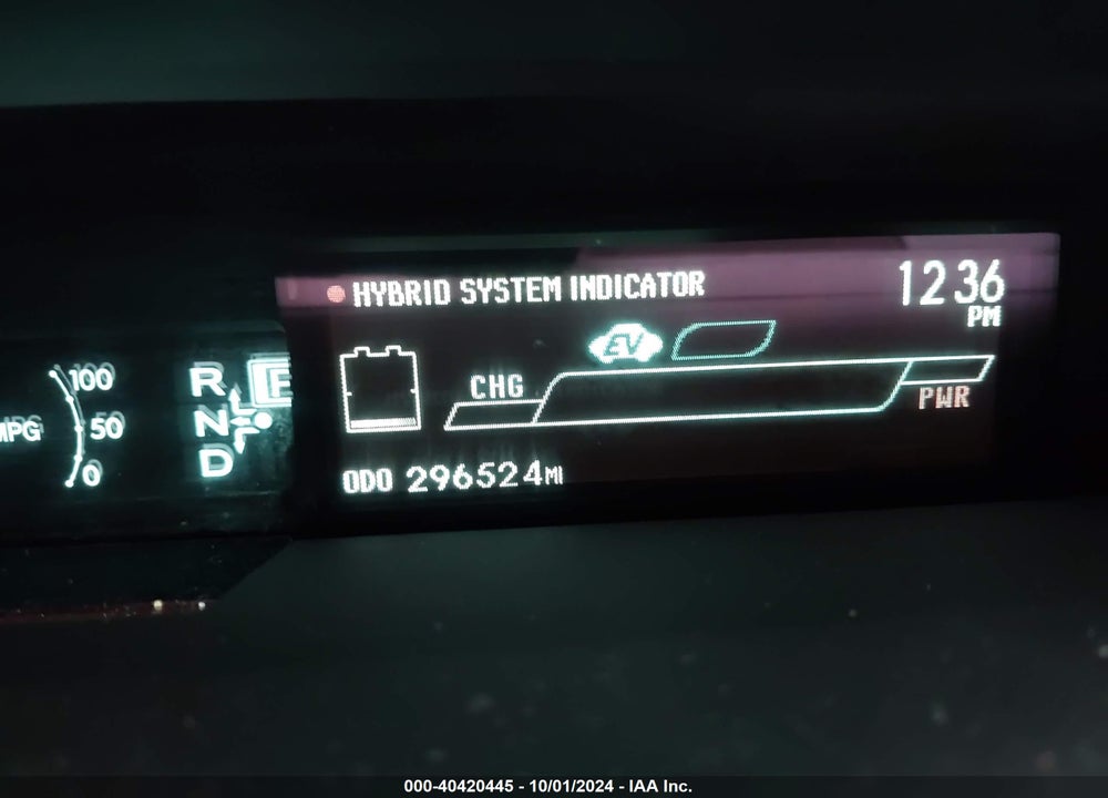 2013 TOYOTA PRIUS TWO VIN: JTDKN3DU1D1729892
