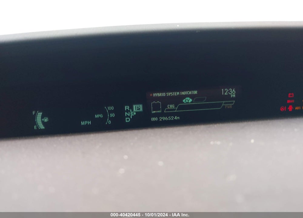 2013 TOYOTA PRIUS TWO VIN: JTDKN3DU1D1729892