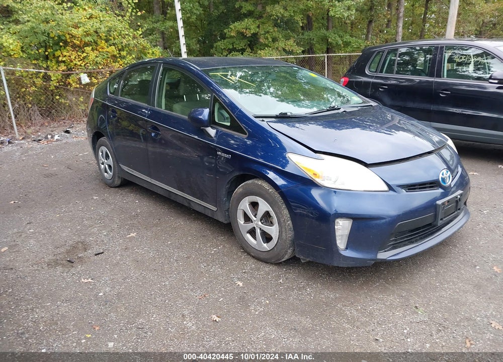 2013 TOYOTA PRIUS TWO VIN: JTDKN3DU1D1729892