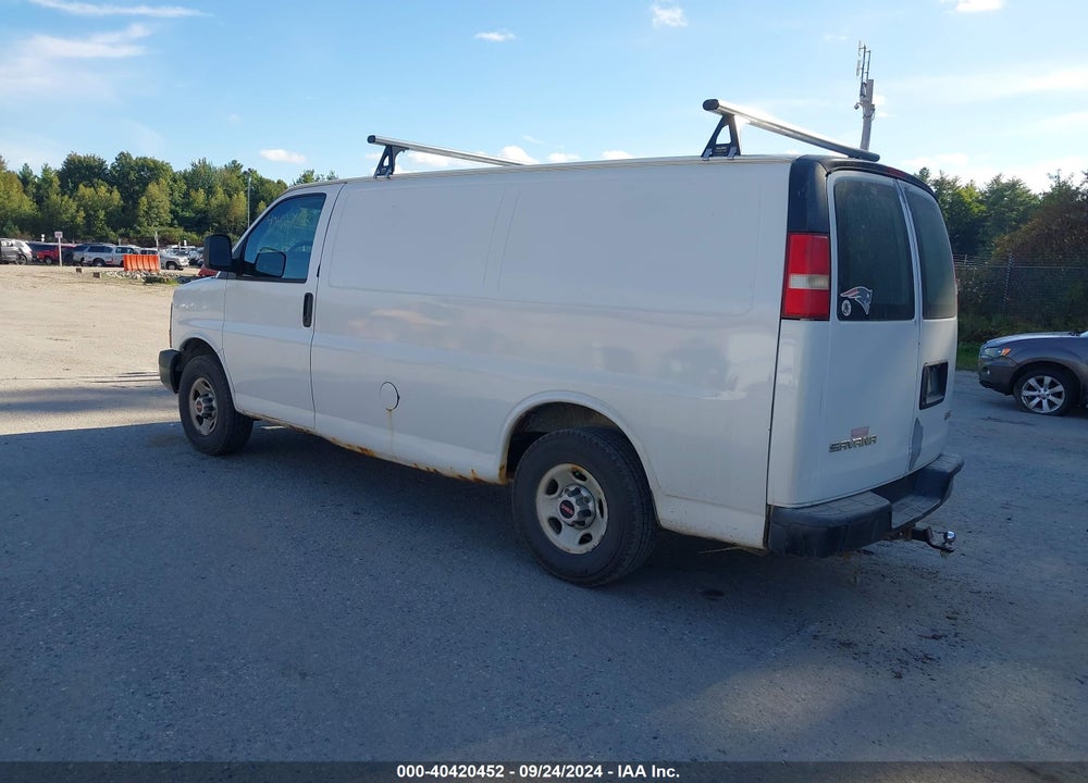 2009 GMC SAVANA 2500 WORK VAN VIN: 1GTGG25C191160520