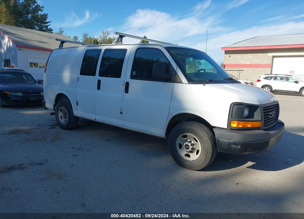 2009 GMC SAVANA 2500 WORK VAN VIN: 1GTGG25C191160520