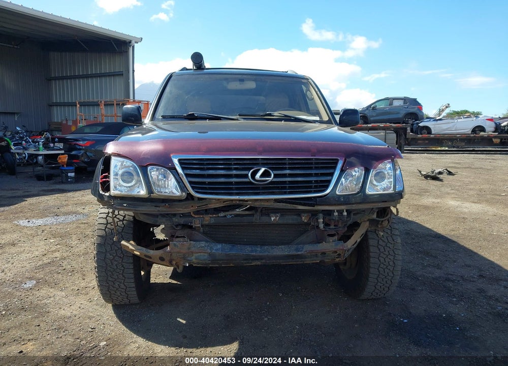 1998 LEXUS LX 470 VIN: JT6HT00W4W0016765