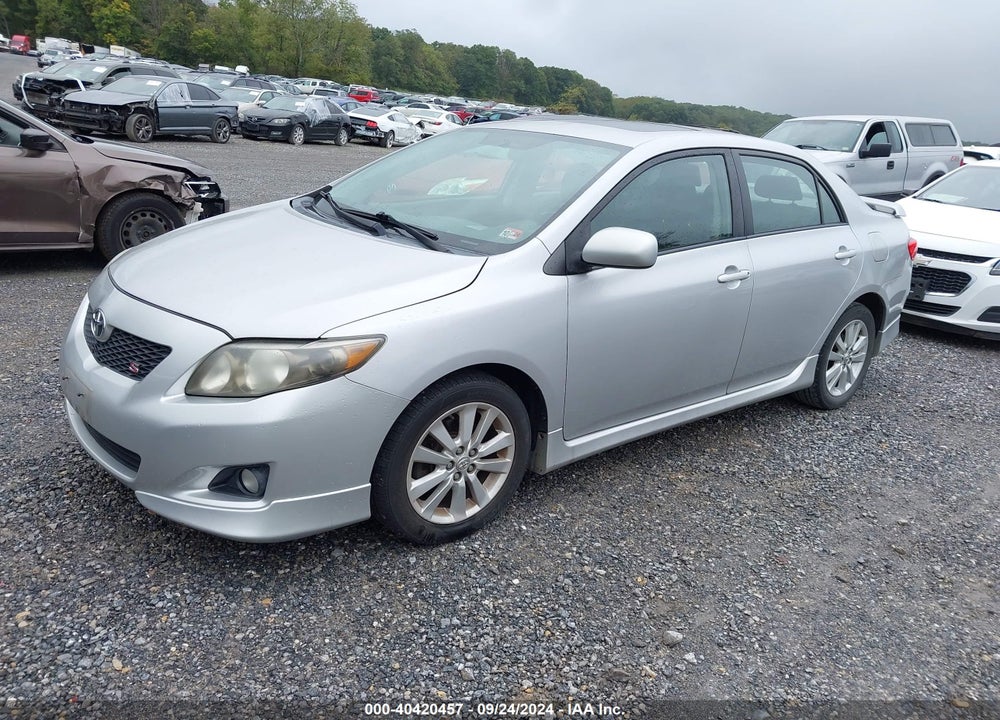 2009 TOYOTA COROLLA S VIN: 2T1BU40E39C094409