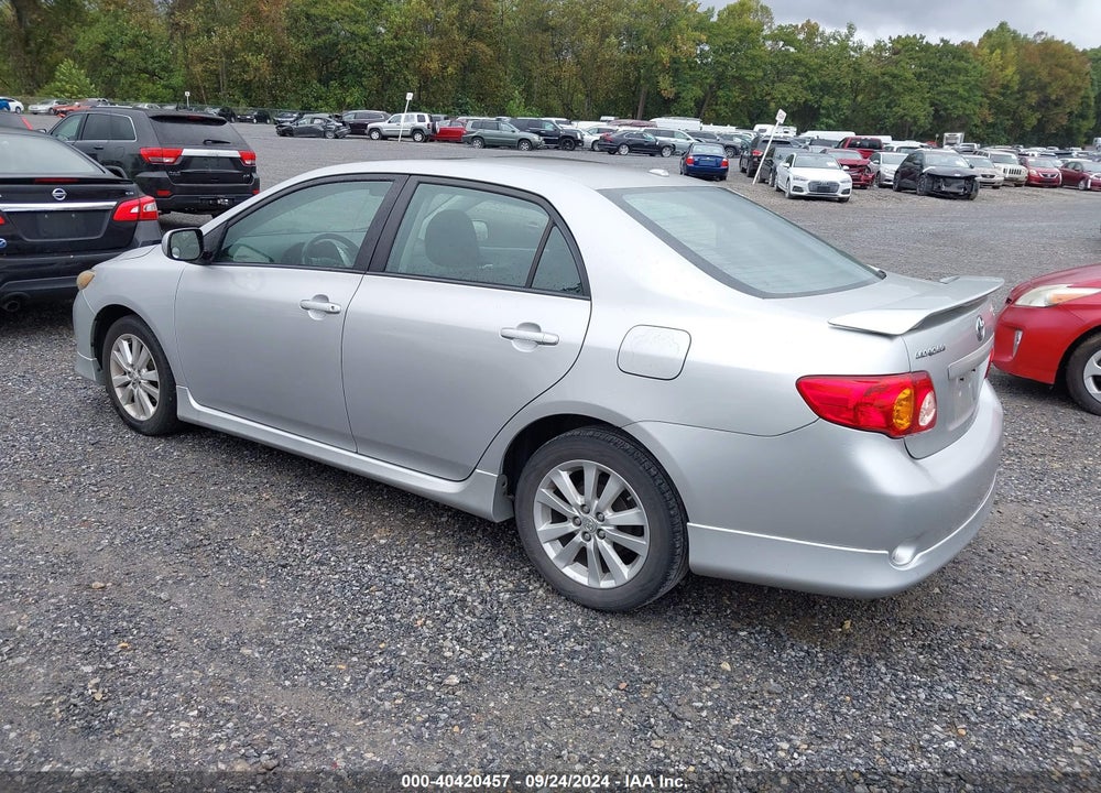 2009 TOYOTA COROLLA S VIN: 2T1BU40E39C094409