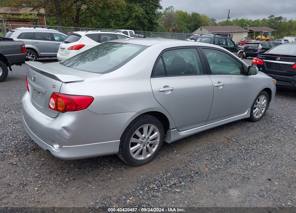 2009 TOYOTA COROLLA S VIN: 2T1BU40E39C094409