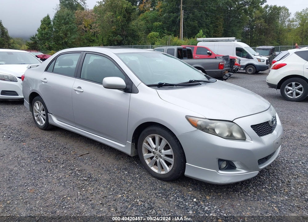2009 TOYOTA COROLLA S VIN: 2T1BU40E39C094409