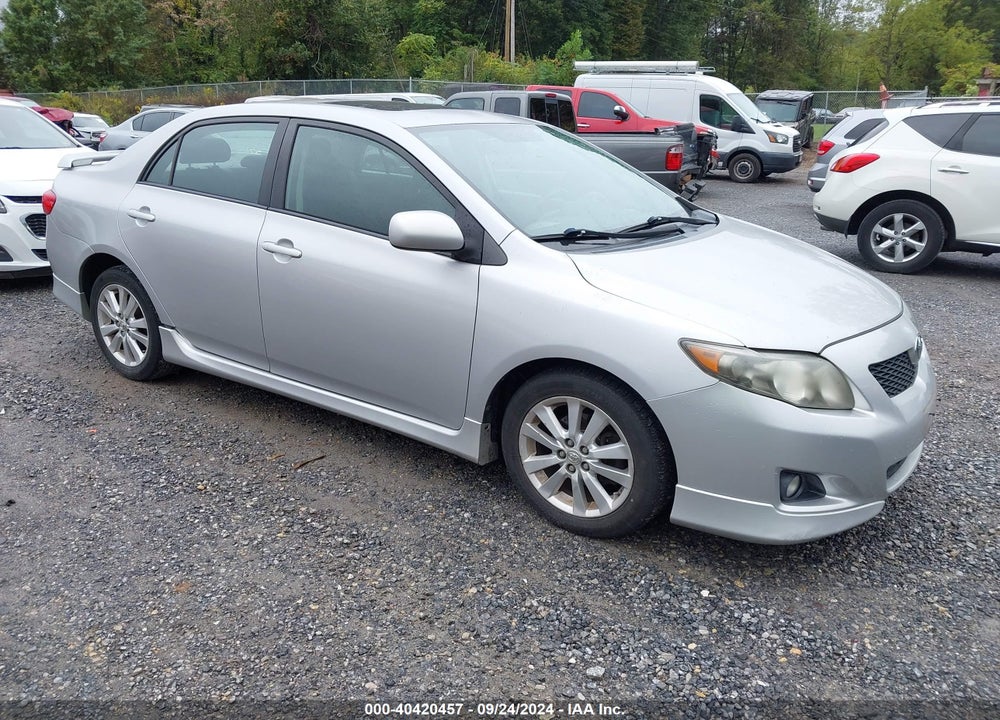 2009 TOYOTA COROLLA S VIN: 2T1BU40E39C094409