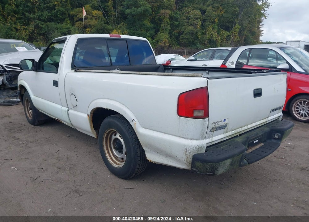 2003 CHEVROLET S-10 VIN: 1GCCS14HX38204842