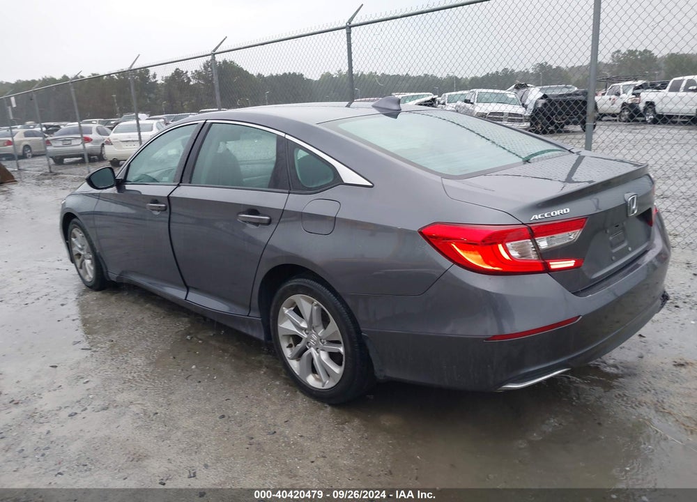 2020 HONDA ACCORD VIN: 1HGCV1F16LA085415