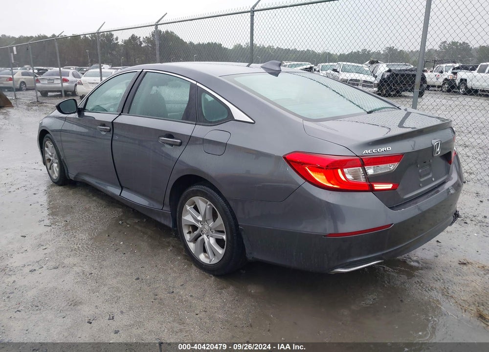 2020 HONDA ACCORD VIN: 1HGCV1F16LA085415