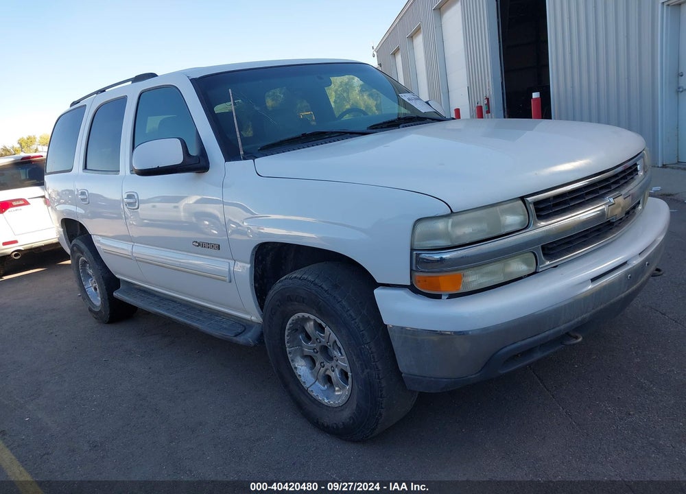 2001 CHEVROLET TAHOE LT VIN: 1GNEK13T01R137715