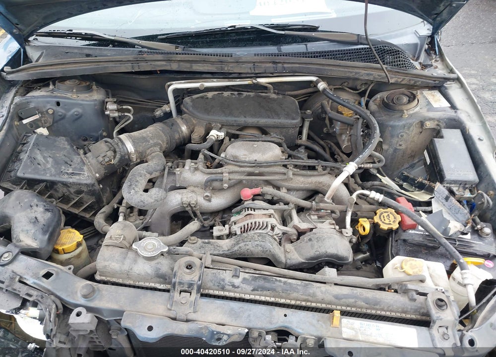 2007 SUBARU FORESTER 2.5X VIN: JF1SG65607H701739