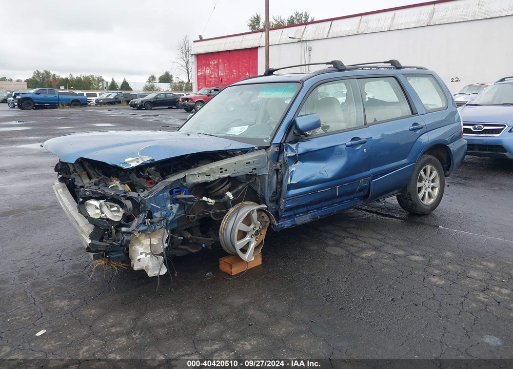 2007 SUBARU FORESTER 2.5X VIN: JF1SG65607H701739