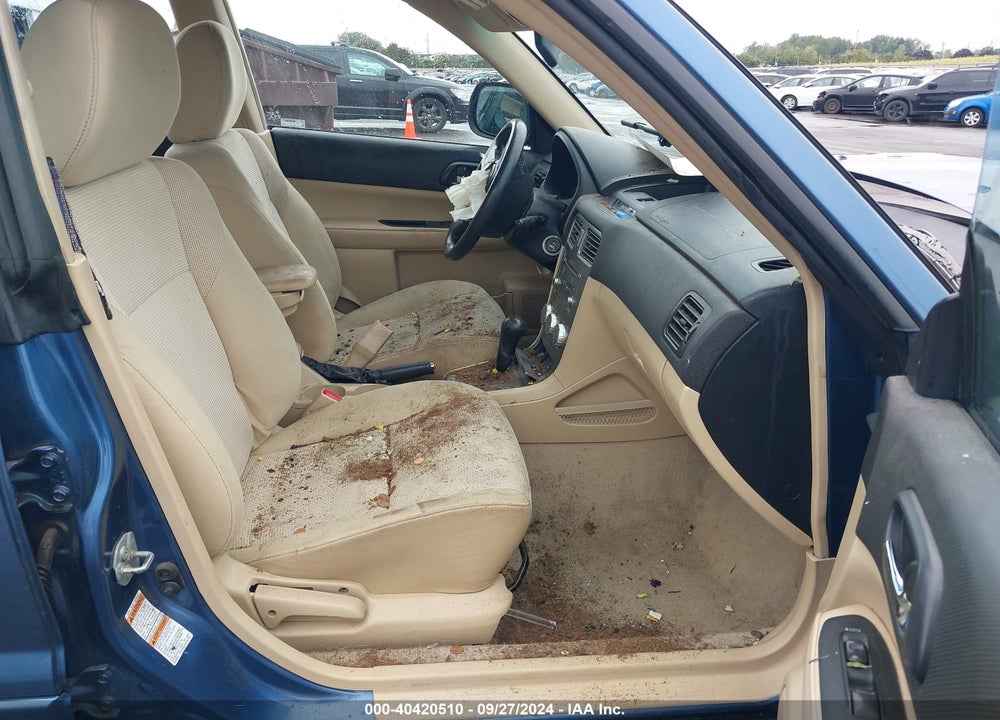 2007 SUBARU FORESTER 2.5X VIN: JF1SG65607H701739