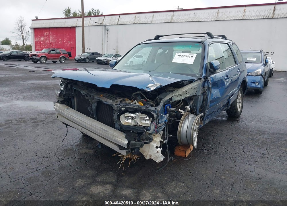 2007 SUBARU FORESTER 2.5X VIN: JF1SG65607H701739