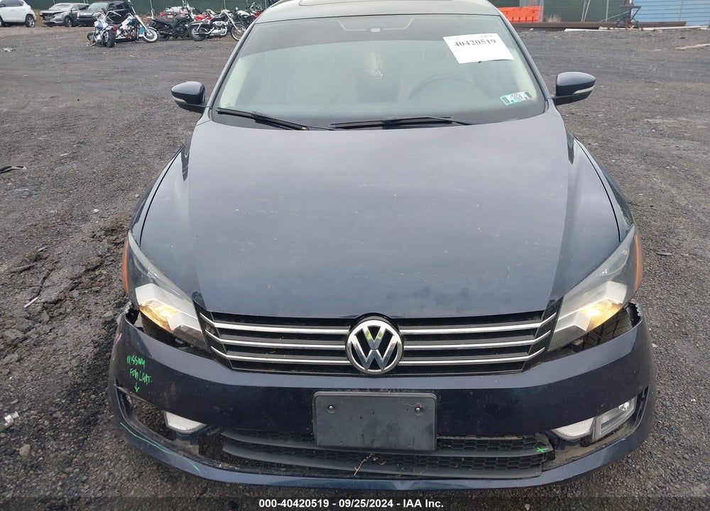 2015 VOLKSWAGEN PASSAT 1.8T SE VIN: 1VWBT7A35FC005412