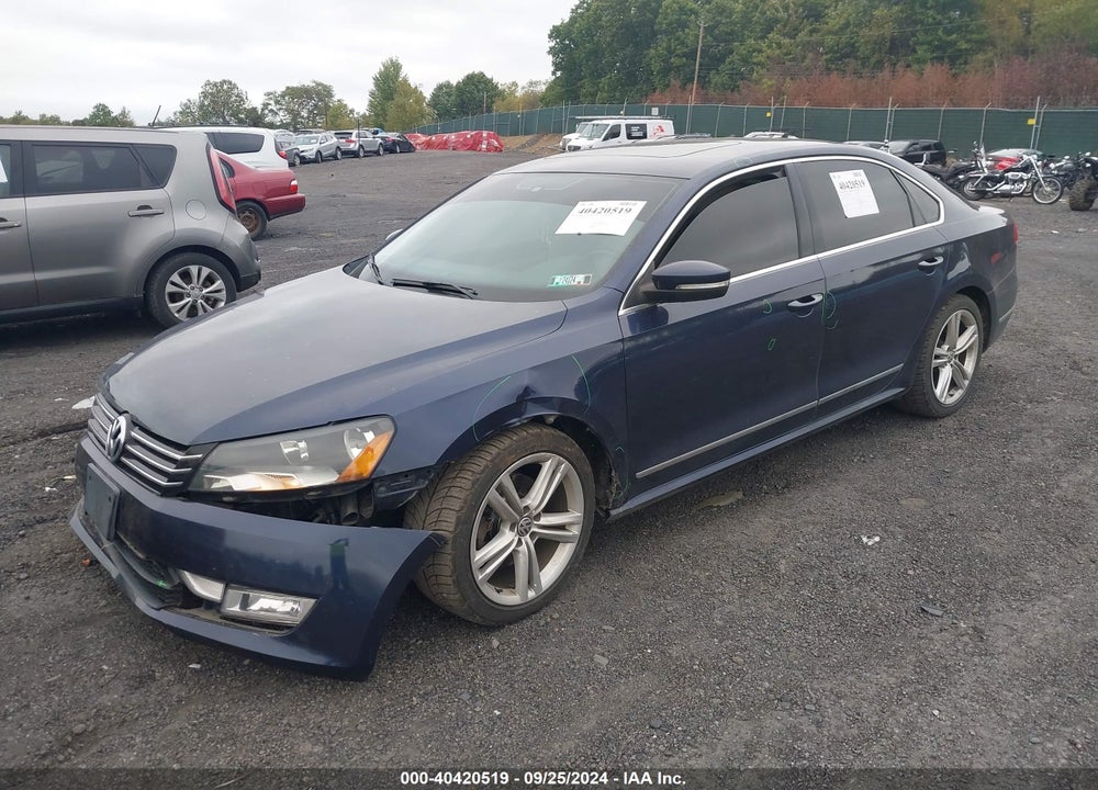 2015 VOLKSWAGEN PASSAT 1.8T SE VIN: 1VWBT7A35FC005412