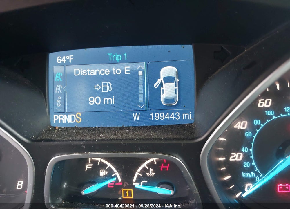 2015 FORD ESCAPE S VIN: 1FMCU0F78FUB55706