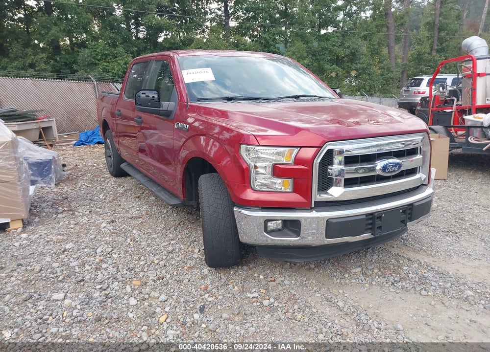 2015 FORD F-150 XLT VIN: 1FTEW1C87FFA31277