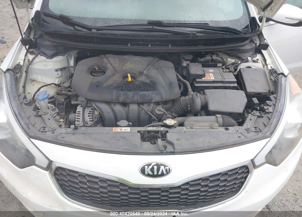 2015 KIA FORTE LX VIN: KNAFX4A69F5272104