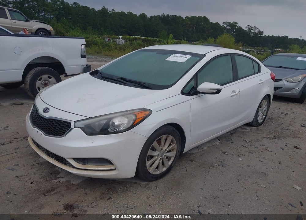 2015 KIA FORTE LX VIN: KNAFX4A69F5272104