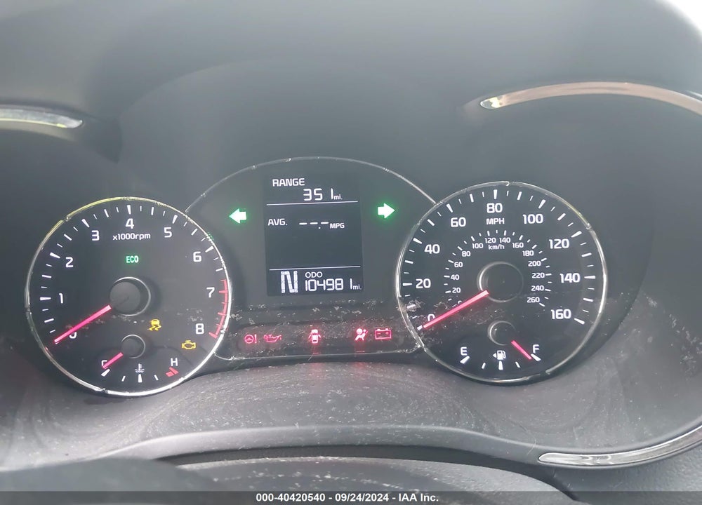 2015 KIA FORTE LX VIN: KNAFX4A69F5272104