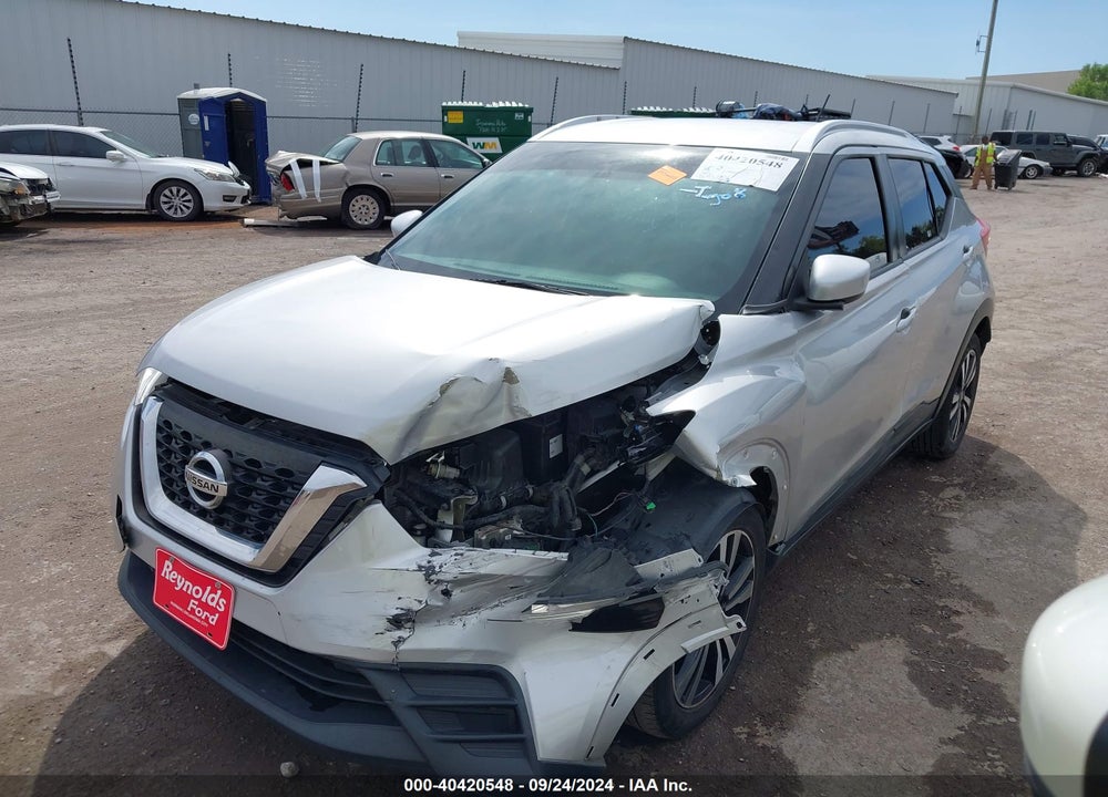 2019 NISSAN KICKS SV VIN: 3N1CP5CU9KL535695