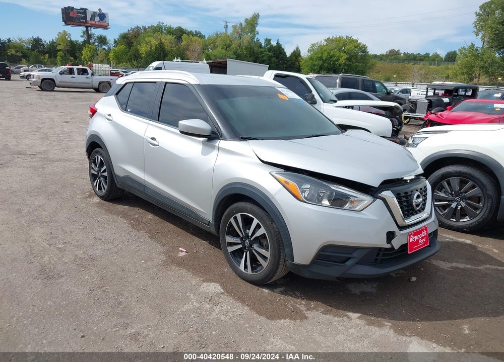 2019 NISSAN KICKS SV VIN: 3N1CP5CU9KL535695