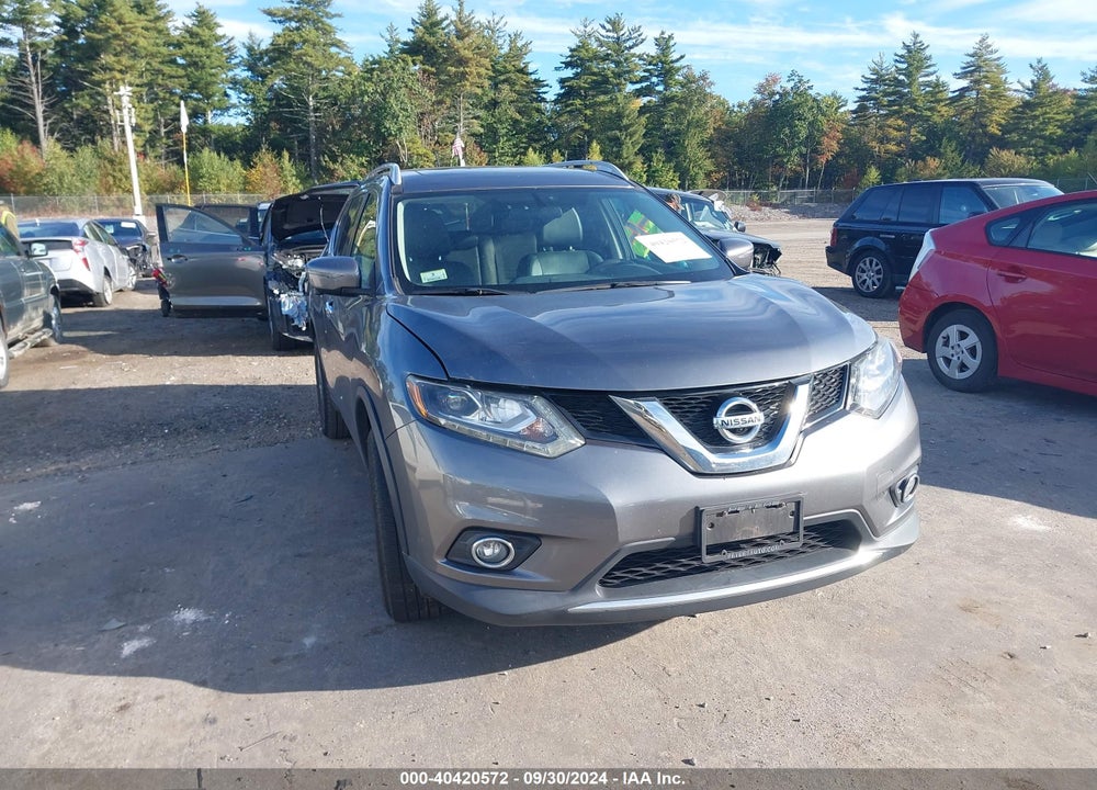 2016 NISSAN ROGUE SL VIN: 5N1AT2MVXGC835668