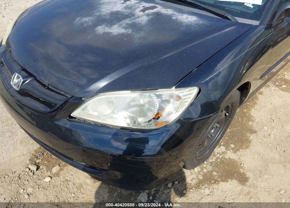 2004 HONDA CIVIC LX VIN: 2HGES16574H611347
