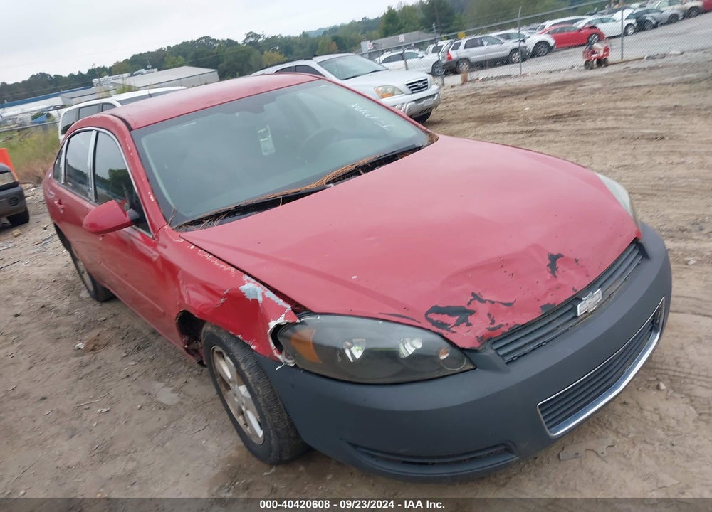 2007 CHEVROLET IMPALA LT VIN: 2G1WT58K579359549
