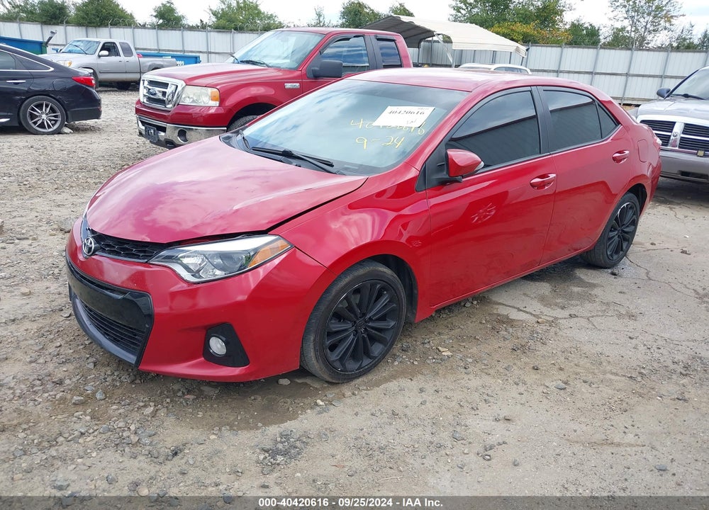 2014 TOYOTA COROLLA S PLUS VIN: 2T1BURHE8EC125794
