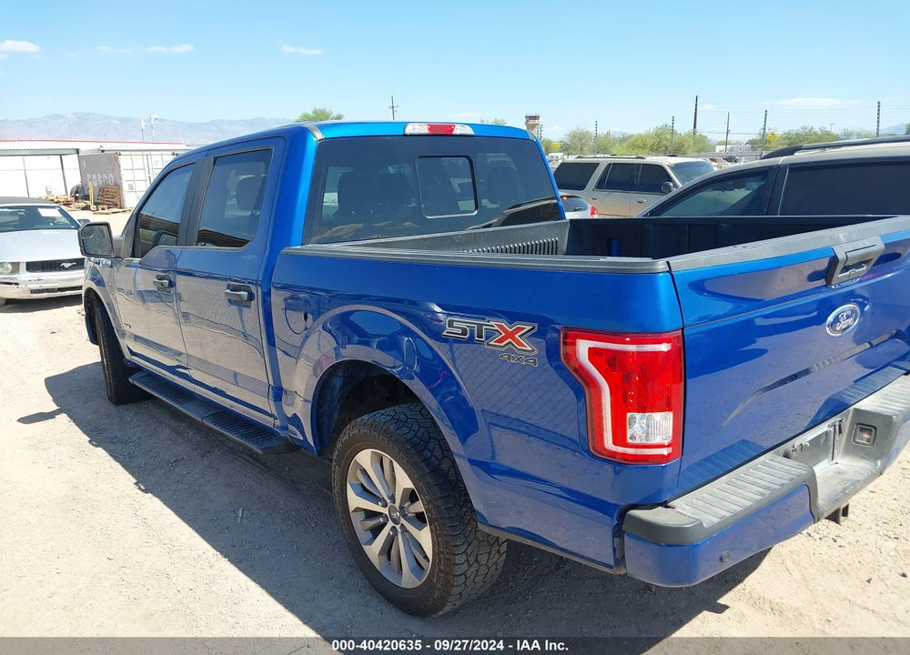2017 FORD F-150 XL VIN: 1FTEW1EP5HKC40421