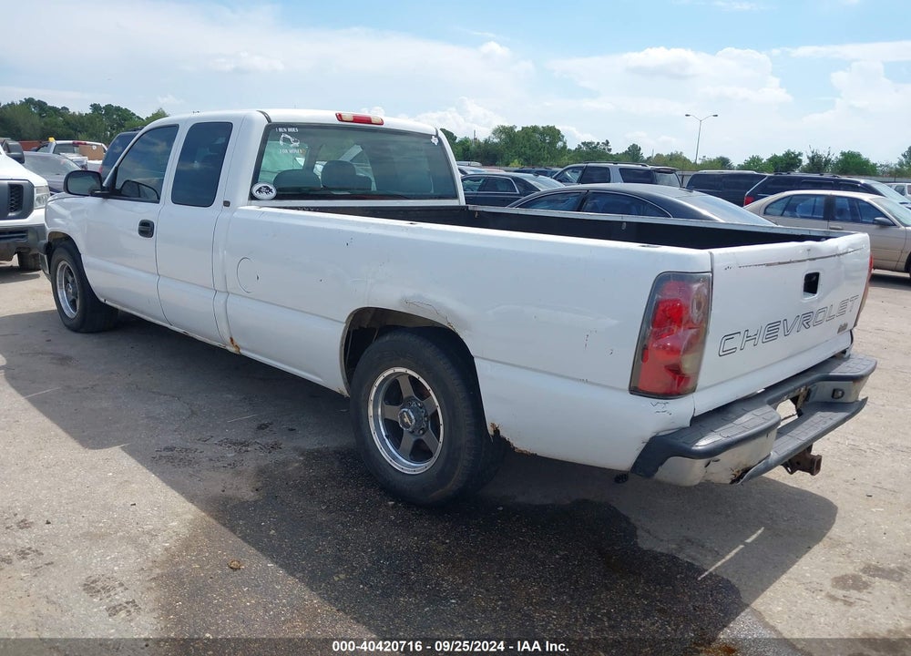 2005 CHEVROLET SILVERADO 1500 WORK TRUCK VIN: 1GCEC19T45E252344