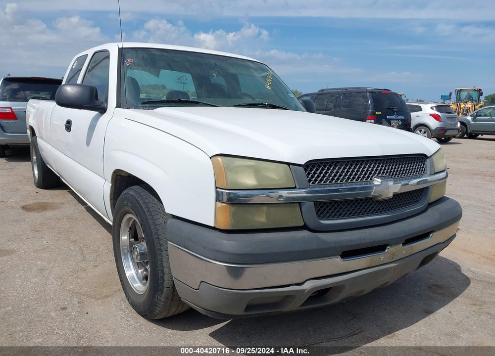 2005 CHEVROLET SILVERADO 1500 WORK TRUCK VIN: 1GCEC19T45E252344