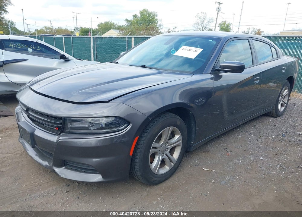 2018 DODGE CHARGER SXT RWD VIN: 2C3CDXBG1JH318571