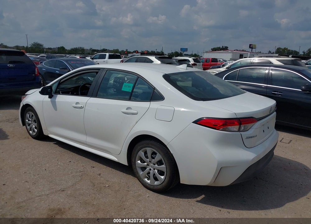 2023 TOYOTA COROLLA LE VIN: 5YFB4MDE3PP000231